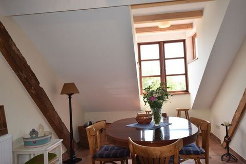 This is a spacious 2-bedroom apartment in Buschenhagen for the cozy stay of 4 persons, ideally a family or friend's group. The apartment comes with a shared sauna for a relaxing holiday. The apartment is 1 km away from the forest area. You have the n...