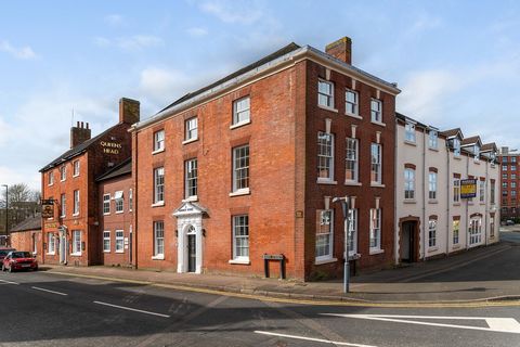 Garrick House is a Grade II listed, grand and imposing Georgian residence nestled in the heart of the historic city of Lichfield, just a short walk to the cathedral and central amenities. Containing three luxurious two-bedroom apartments, all blendin...
