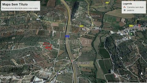 Land with 10720 m2, located in Cerro de São Vicente, very close to Paderne. It has a good exposure and a nice view.