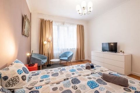 Our lovely home is located on a small quiet street in the perfect center of Sofia - one minute away from The National Theater Ivan Vazov, The city garden, The Royal palace, National Assembly of the Republic of Bulgaria , The Presidency , etc. All the...