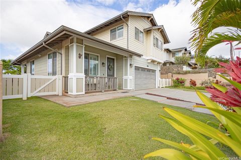 OPEN HOUSE on SATURDAY, 4/20 from 2-5PM. Welcome to your spacious sanctuary in the vibrant community of Kapolei! This stunning 4-bed, 2.5-bath residence offers a perfect blend of modern comfort and island charm. Step into an open-concept layout with ...