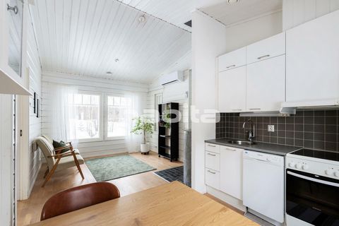 A compact, energy-efficient mini-house built in 2016 that is suitable for many uses. Efficient use of space has enabled all the necessary functions of the home in the 49 m² apartment area. Prime location in the middle of the Kotojärvi golf course. 30...