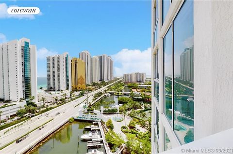Spacious 3 bed - 2 bath Residence in impeccable condition at St.Tropez on the Bay in the heart of Sunny Isles Beach. Residence is facing east with amazing views of the Canal/Marina and partial Ocean View. Located across the street from the beach, 5 m...