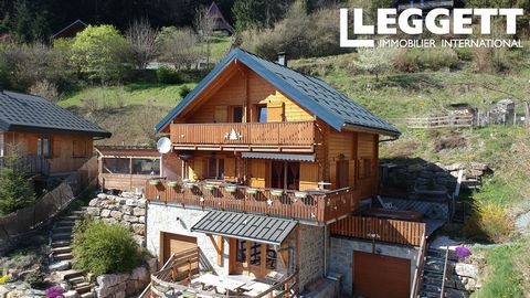 A28594MAS73 - Incredible as it may seem, this 3-bed chalet with a self-contained apartment, is so well insulated that it can be heated for as little as 120€ per year, the price of 1.5 steres of firewood. It requires very little heating which is just ...