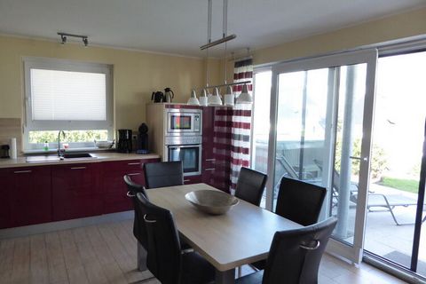 Large LED TV, a small DVD and music CD collection, as well as books, board games are available in the living room. The bedrooms are equipped with TVs. Open fitted kitchen with dishwasher, cooling, freezer, microwave, ceramic hob and ferocholar. Child...