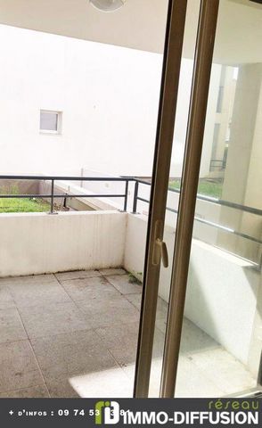 Mandate N°FRP160926 : proche 60 rue Notre Dame, T1 approximately 25 m2 including 2 room(s) - 1 bed-rooms - Terrace : 6 m2, Sight : Garden. Built in 2000 - Equipement annex : Terrace, digicode, double vitrage, - chauffage : electrique - Class Energy D...