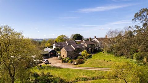 Experience the epitome of country living on the outskirts of Chittlehampton! This sensational four bedroom barn conversion is a true gem, ideally situated on a sprawling estate of just over 6 acres (approx.). Prepare to be mesmerised by its equestria...