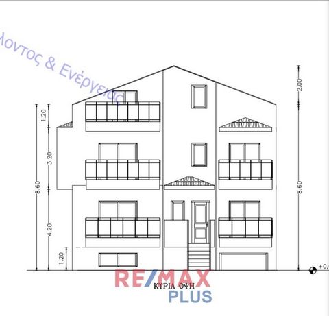 Gerakas, Apartment For Sale, 38 sq.m., In Plot 201 sq.m., Property Status: Under Construction, 1 Bedrooms 1 Kitchen(s), 1 Bathroom(s), View: Good, Building Year: 2023, Energy Certificate: Under publication, 1 parking(s), Features: Security door, Stor...