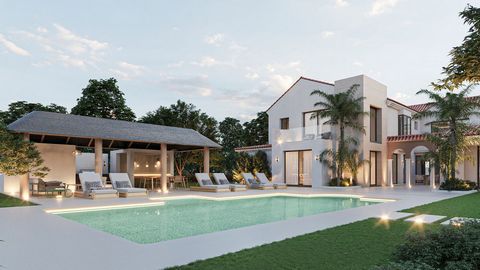 Exquisite new villa currently undergoing a comprehensive renovation in the prestigious area of Las Brisas, in Nueva Andalucia, Marbella. This stunning 900m2 villa is positioned within an expansive 2560m2 plot, providing absolute privacy and surrounde...