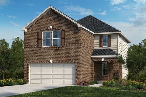 KB HOME NEW CONSTRUCTION - Welcome home to 22239 Hawberry Blossom Lane located in Oakwood Trails zoned to Tomball ISD! This floor plan features 3 bedrooms, 2 full baths, 1 half bath and an attached 2-car garage. Additional features include stainless ...
