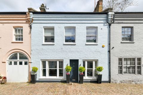 Beautifully refurbished and modern mews house in a highly coveted area of prime central London. Set over four floors, this bright and inviting four-bedroom mews house is a contemporary luxury property with a range of bespoke touches that make it a su...