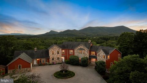 Welcome home to 106 Crest River Road, where luxury knows no bounds and every day is a testament to the art of living beautifully. Atop the Shenandoah Valley, overlooking Massanutten Mountain and North Fork Shenandoah River, this property sits on 22 a...