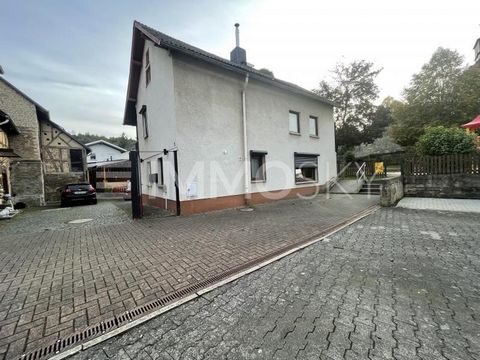 Space for the whole family: Two cheap houses for sale! This 2 family houses with rural charm convinces with its quiet and ideal location on the outskirts of Weinbach. The children play in the playground, the soothing murmur of a brook in your ears, t...