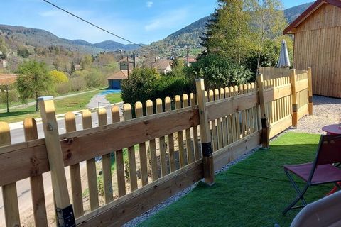 This cosy chalet is beautifully located on a slope overlooking the valley and mountains of St Maurice. The town centre is within walking distance of the chalet. Terrace with garden furniture and barbecue. The small car park is nearby and the chalet i...