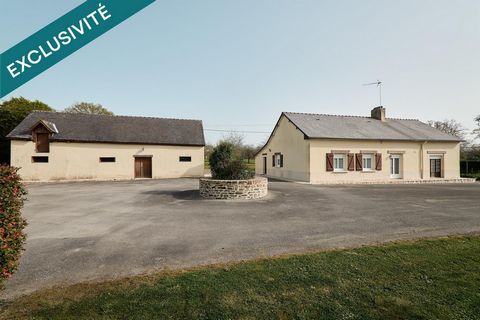 Maison à rénover avec un terrain de 27395 m² située entre Vitré et la Guerche de Bretagne