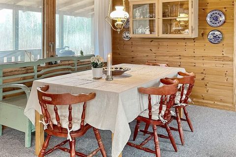 Cozy house with the forest as the nearest neighbor in Kallgårdsmåla Holmsjö, where you are close to both the lake and the coast. Here you can rest, hike and really enjoy nature while you only have 30 km to Karlskrona with its nice sea baths and wide ...