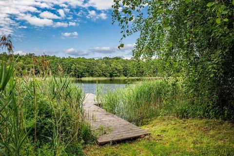One of the most beautiful corners of northern Poland - the village of Klępnica, situated among forests and lakes. Directly on the water's edge, in the quiet zone, stands our Scandinavian house. You will feel the soothing closeness of nature here. The...
