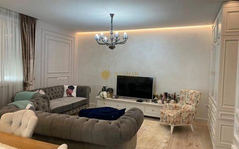 The apartment is located in the area of Fresk. General information Gross area 160 m2. Net area 154 m2. 3rd floor. Organization Living room Kitchen 3 Bedrooms 2 Toilets Balcony Other information The apartment is part of a new building with an elevator...