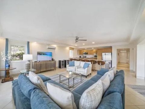 For Sale – The Condominiums at Palm Beach, Unit 104. This stunning three-bedroom, three and half bath condominium is being offered for sale fully furnished creating a one-of-a-kind opportunity to own a beachfront condo on the South Coast of Barbados....