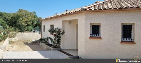 Mandate N°FRP155518 : Villa approximately 96 m2 including 5 room(s) - 4 bed-rooms - Garden : 850 m2. Built in 2017 - Equipement annex : Garden, Terrace, Garage, parking, double vitrage, cellier, Fireplace, and Reversible air conditioning - chauffage ...