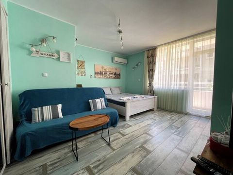 Chill out and relax in this bright and cozy 1BD apartment with terrace in the beautiful sea city Burgas. The flat is fully equipped with everything you would need for a short or long-term stay by the sea. Drink your morning coffee at the cozy terrace...