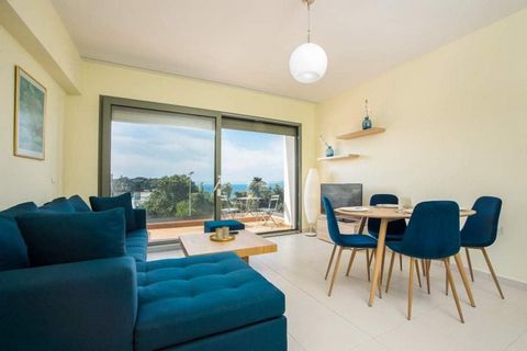 A new-built apartment with amazing sea view! Located in Rhodes City, quite close to the beach at the West Side. Ideal for couples and families who visit our island to enjoy the sea, the sun and the traditional Greek hospitality! The balcony view, the...