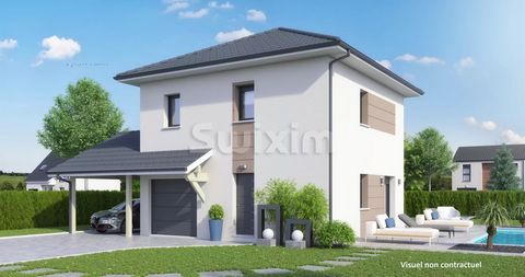 Ref 67912D1FV: Good in Chablais - Project for an individual villa of approximately 100 m²: a beautiful open living room, 4 bedrooms, a garage. non-contractual visual. Insurance and VRD included. (excluding notary fees and taxes) To discover ! Swixim ...