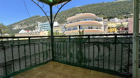 Located in South District. Chestertons is pleased to offer for sale this beautiful apartment located in the South District, Gibraltar. This spacious home boasts 3 double bedrooms, 1 bathroom and a cloakroom. The living / dining area opens onto a char...