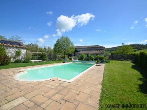 Summary Property made up of two homes with a swimming pool, located in the countryside with no neighbours, on a plot of approximately 2800sqm. These two stone dwellings are located at approximately 10 minutes from shops and benefit from a quiet setti...