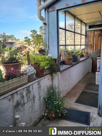 Mandate N°FRP160462 : House approximately 105 m2 including 4 room(s) - 2 bed-rooms - Terrace : 13 m2, Sight : Ville / village. - Equipement annex : Terrace, double vitrage, Cellar and Reversible air conditioning - chauffage : electrique - Class Energ...