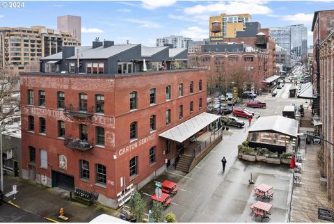 Location, Style, Quality! You can have it all in this home.The iconic Modern Confectionery Lofts, located in the Pearl District, offers a unique blend of historical charm and modern amenities. This historic building features brick walls and large win...