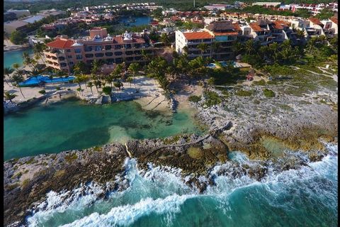 CASACUN is an exclusive and private beachfront development with only 4 apartments. Casacun Puerto Aventuras is a unique home for a great life with a private beach and a deck for yoga meditation relaxing dinners and a natural jacuzzi. Casacun is locat...