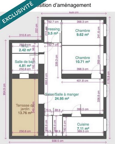 Entrecasteaux: appartement 4 pieces