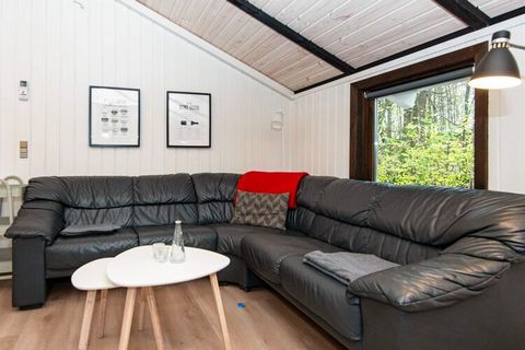 On a large, secluded natural plot, this holiday home in Jegum is only a quick bike ride from the beautiful North Sea. The cottage offers a good decor and cozy atmosphere with wood burning stove in the open living area. The kitchen is equipped with al...