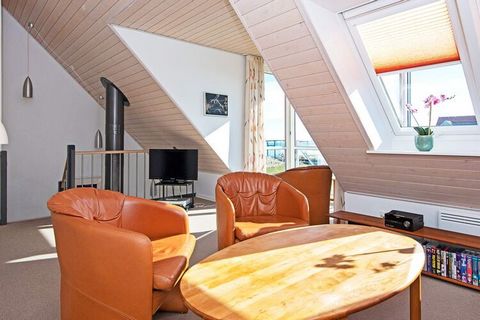 This holiday cottage, built in 2005, is situated on a salt meadow approx. 60 m from the sea. The cottage has an amazing, panoramic view over Sandbjerg Vig and Kattegat as well as a partial view to the fishing harbour and marina - a view that you must...