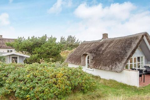 Ferienhaus mitten in der Natur, nahe der Nordsee und des Ferienortes Søndervig. Das Haus ist traditionell und gut eingerichtet.