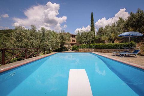 Impressive farmhouse with a large fireplace room is surrounded by typical olive groves. It has been carefully renovated and the large, well-kept garden is available to all guests and offers plenty of shady spots. All accommodations are comfortable an...
