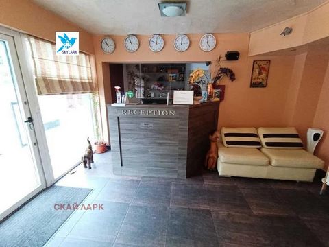 SKY LARK Agency offers you a working hotel in the ideal center of Velingrad. It is located near the market, the bus station, the railway station, the shopping street of the city, banks, cafes, restaurants, grocery stores and household goods and more....