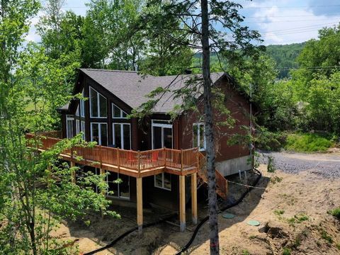 Construction 2022 with a bird's eye view of the famous Rivière-Rouge. Private and direct access to the river. Over the seasons, this idyllic location will make you live unforgettable moments while enjoying a beautiful quality of life so much sought a...