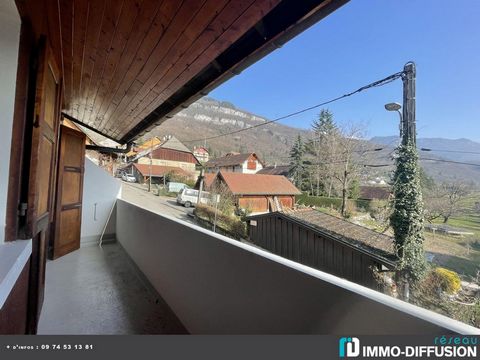 Fiche N°Id-LGB158843 : Talloires, 5 rooms of approximately 76 m2 including 5 room(s) including 4 bedroom(s) - - Additional equipment: terrace - balcony - double glazing - cellar - heating: None - Energy class E: 283 kWh.m2.an - (DPE old version) - Mo...