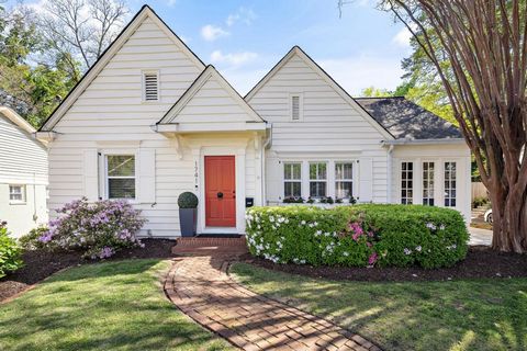 Welcome to 1741 Flagler, nestled in the heart of midtown Atlanta, and beckoning you from the curb with its landscaped front yard and striking, historically charming entrance. Inside, this 1926 cottage-style home combines a vintage aesthetic updated f...