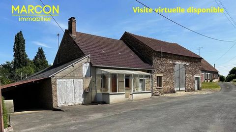 MARCON IMMOBILIER - CREUSE EN LIMOUSIN - REF 88274 - SAINT SEBASTIEN SECTOR - MARCON Immobilier offers you this real estate complex including a house, a garage, a lean-to, an outbuilding, 1 barn and adjoining land of 600 m². Next to the house, there ...