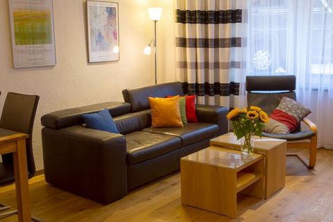 The modern apartment is located in the city area, close to the city center, has a size of 50 square meters and is suitable for 2 people.