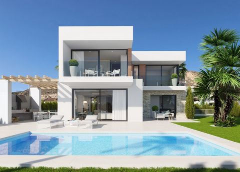 Newly built villa with beautiful sea views for sale in Finestrat Enter this brand new villa with beautiful sea views, located in popular Finestrat. Part of an exclusive urbanisation with only 15 villas, this modern property offers a perfect blend of ...