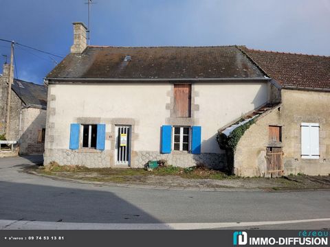 File N°Id-LGB148238 : Saint silvain bas le roc, Village sector, Village house? renovate of about 54 m2 including 3 room(s) including 1 bedroom(s) + Land of 547 m2 - Construction Pierres de pays - Ancillary equipment: - heating: Wood - provide qq. Wor...