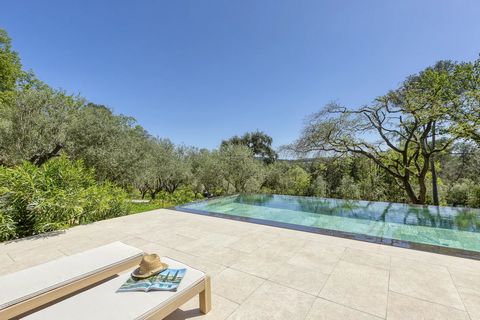 190 m2 south facing renovated villa in a dominated position of its 4800 m2 garden filled with fruit trees, olive trees and historical oaks with a view over the endless forest. Air conditioning and heated floors in all rooms. Energy and low carbon ren...