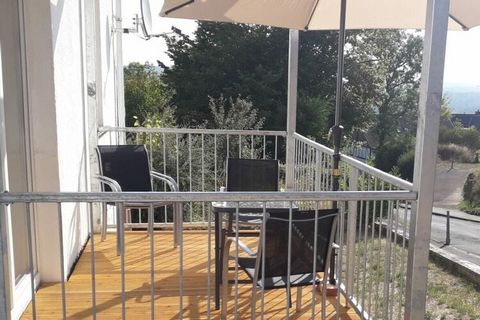 Enjoy a wonderful view over mountains and valleys into the wide Waldecker Land! The holiday apartment is centrally located and yet very quiet in the climatic health resort of Waldeck. With two bedrooms and a balcony, it offers enough space for up to ...