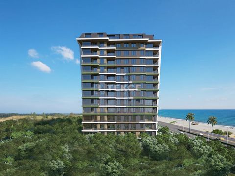 Flats with Magnificent Views in a Single Block Seafront Site in Mahmutlar Alanya In addition to being a popular region of Alanya, Mahmutlar is a region preferred by many people with its beaches, restaurants, and cafes. Mahmutlar is developing area da...