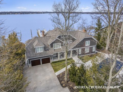 Don't miss out on this opportunity to start enjoying lake life. This beautiful Lake Macatawa home is situated in an incredible location on prestigious South Shore Drive, merely a mile or so away from the Macatawa Bay Yacht Club, Eldean's Marina, seve...