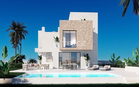 3 and 4 Bedroom Elegant Detached Villas Close to the Golf Course in Finestrat Costa Blanca Modern detached villas situated in Finestrat, Spain, known for its picturesque setting nestled between the mountains and the Mediterranean Sea. It offers a mix...